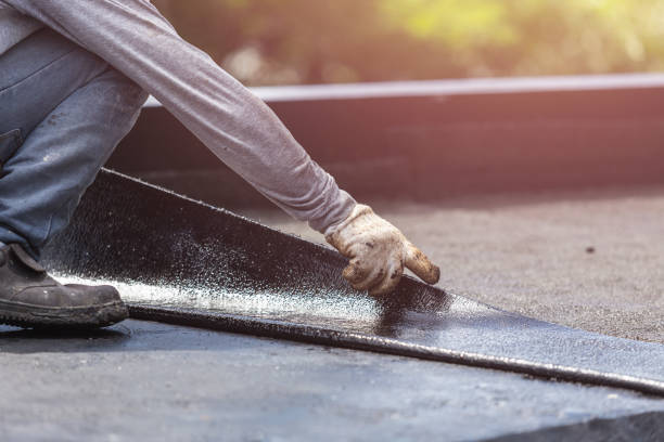 Professional Vapor Barrier Installation technician working in Lawrence, IN